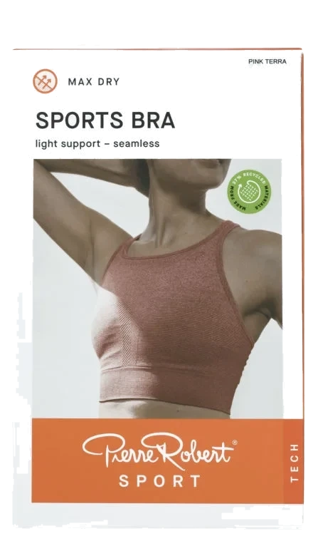 Sports Bra Light Pink Terra M Pierre-Robert