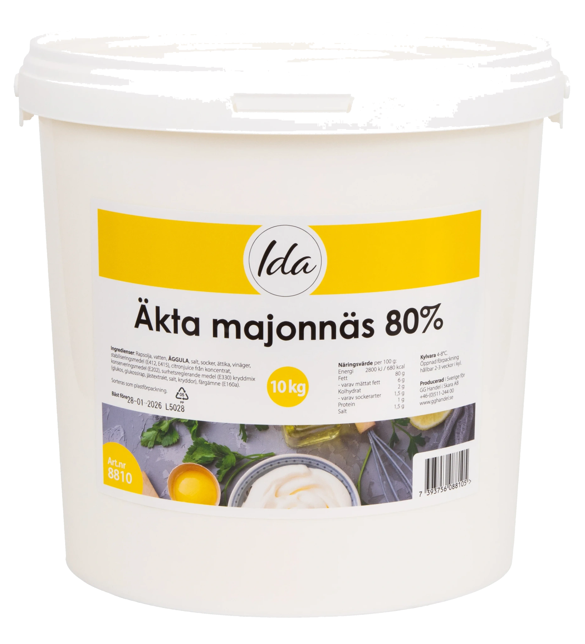 Majonnäs 80%