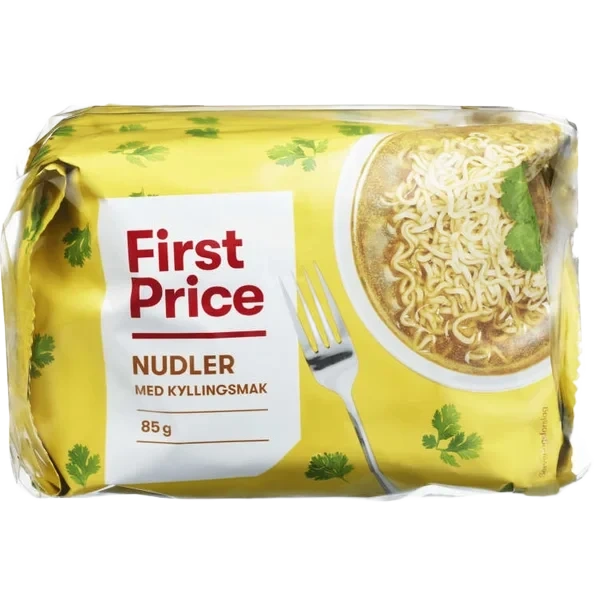 Nudler Kyllingsmak 5x85g First Price