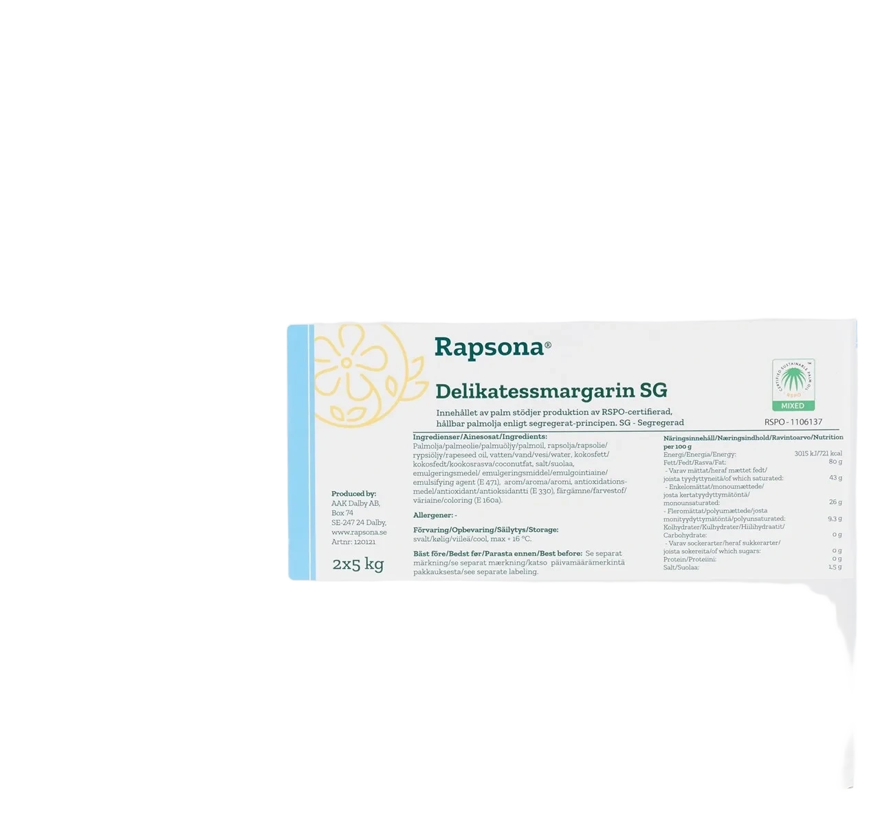 Delikatess margarin SG