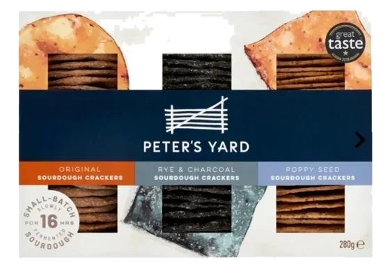 Peters Yard Sourdough Cracker Selection