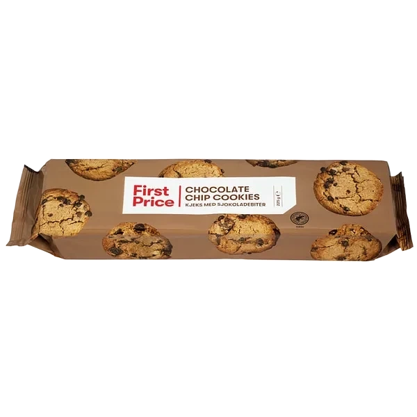 Choco Chip Cookies 225g First Price