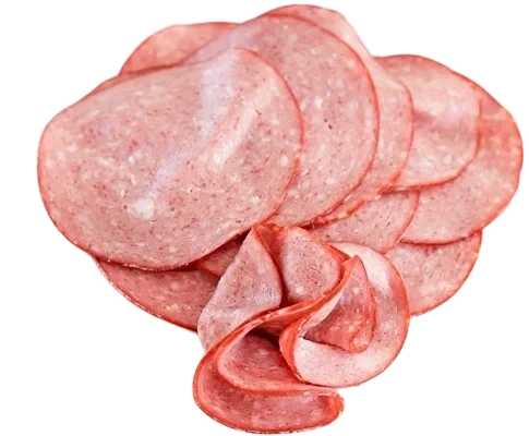 Hushållsmedwurst skivad