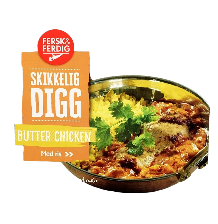 Butter Chicken 460g Fersk&Ferdig