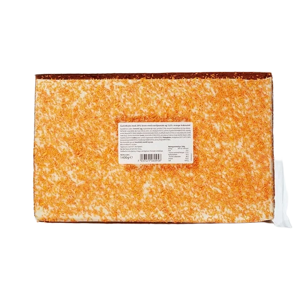 Gulrotkake Langpanne 1,4kg Bakeverket