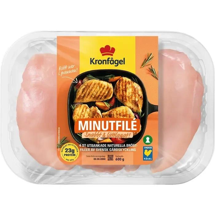 Kronfågel Minutfilé