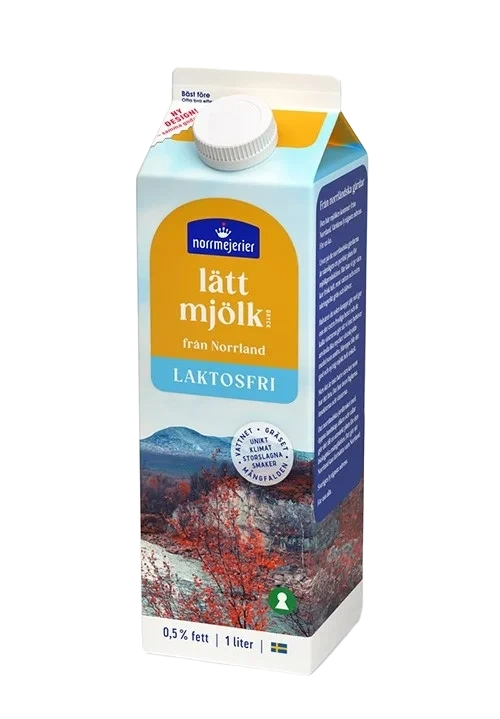 Lättmjölk Lakt fri