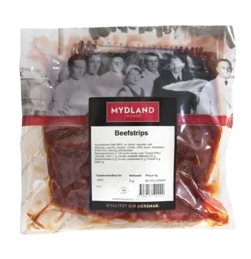 Biffsnadder beefstrips kg