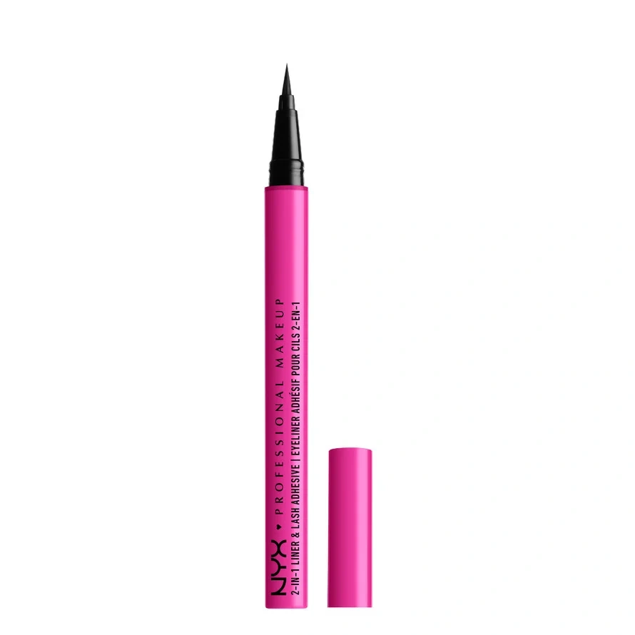 NYX PROFESSIONAL MAKEUP Jumbo 2-In-1 Liner & Adhesive Black Black