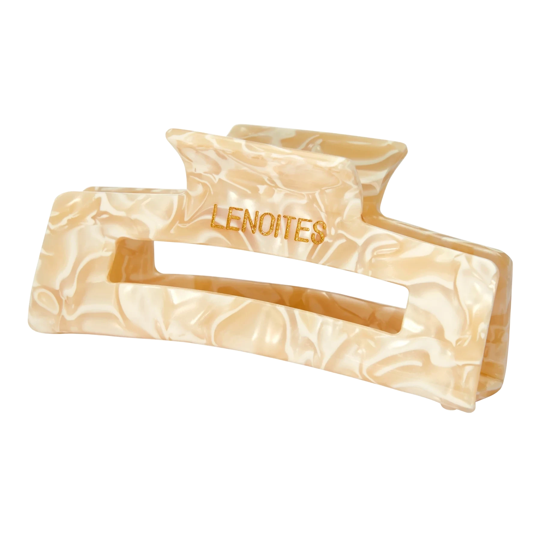 Lenoites Hair Claw Champagne Pearl