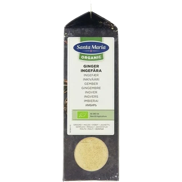 Ingefær malt økol.   360g