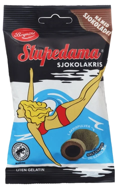 Stupedama Sjokolakris 90g Brynild