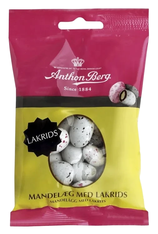 Mandelegg Lakris 80g