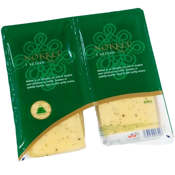 Norvegia Nøkkel Skorpefri 600g Tine