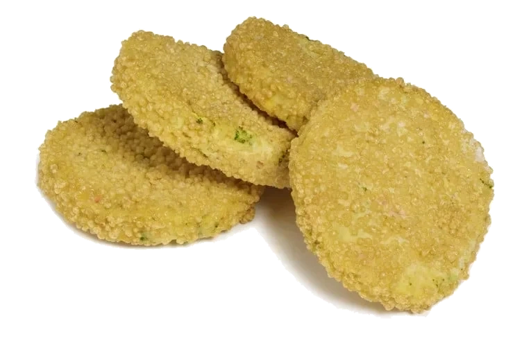Veggieburger panert 40x120g   4,8kg