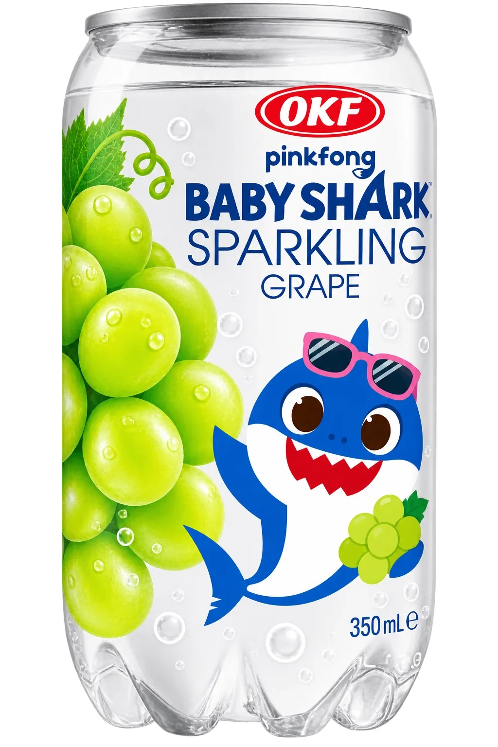 OKF Sparkling Grape Baby Shark 350ml