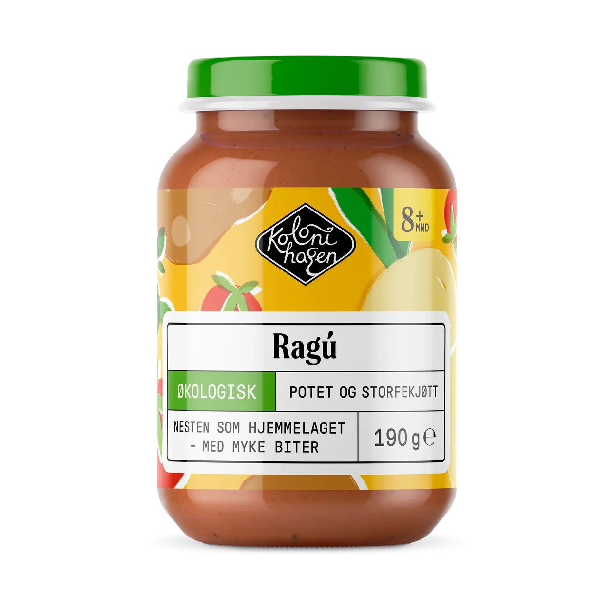 Ragú, 8 mnd