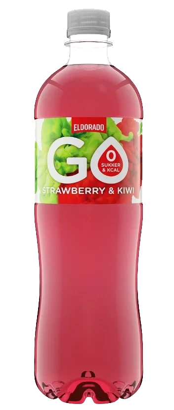 Go Leskedrikk Strawberry&Kiwi 0,8l Eldorado