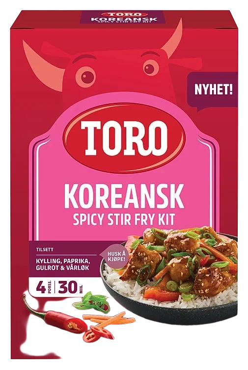 Koreansk stir fry kit  330g