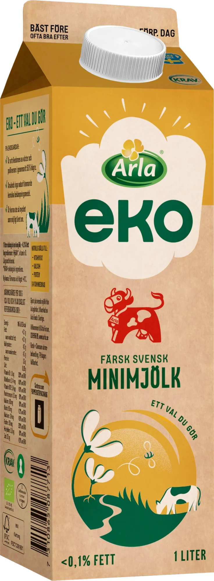 Färsk minimjölk 0.1%
