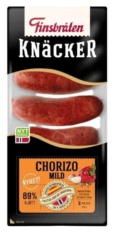 Chorizo Mild 300g Finsbråten