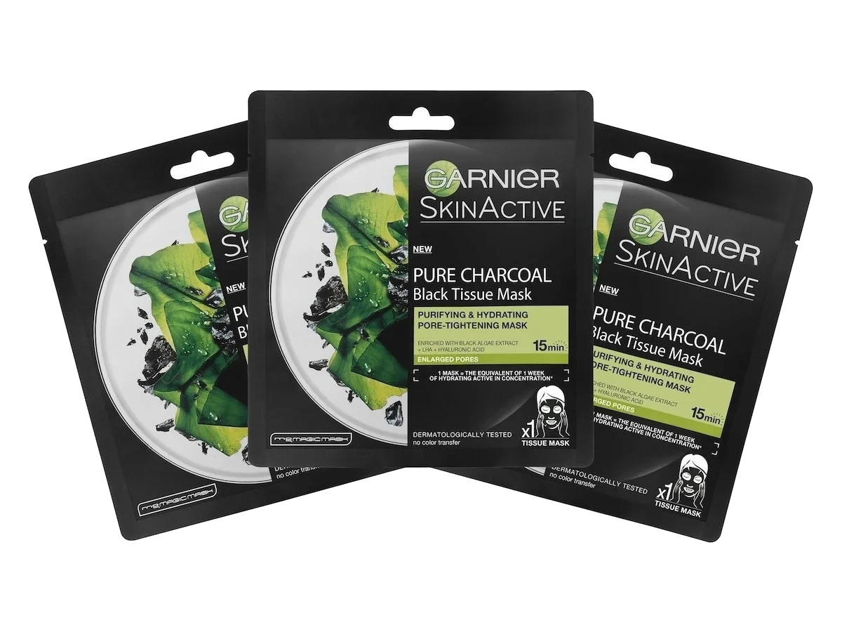Garnier Black Tissue Mask