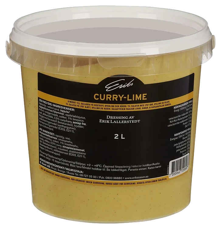 Curry-lime dressing 2000ml