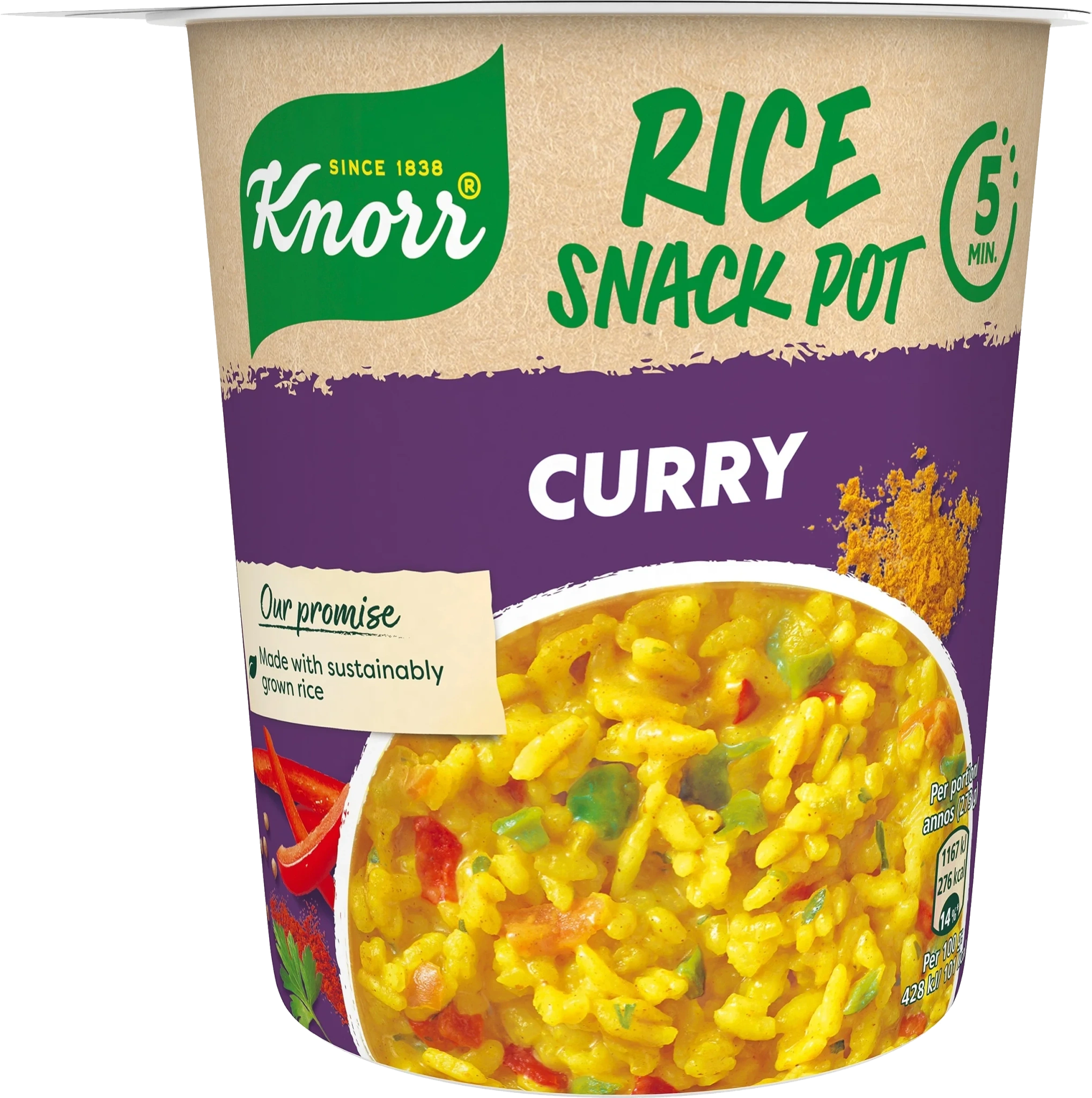 Snack Pot Rice Curry
