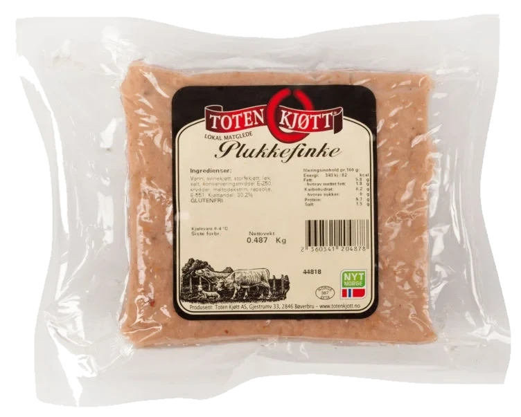 Plukkefinke 500g Toten Kjøtt