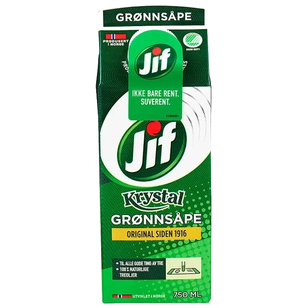 Krystal Grønnsåpe Original 750ml Jif