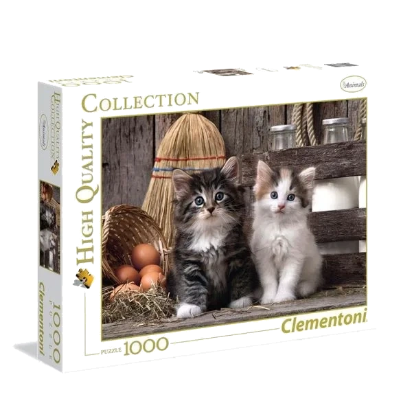 Puslespill 1000 Brikker - Lovely Kittens