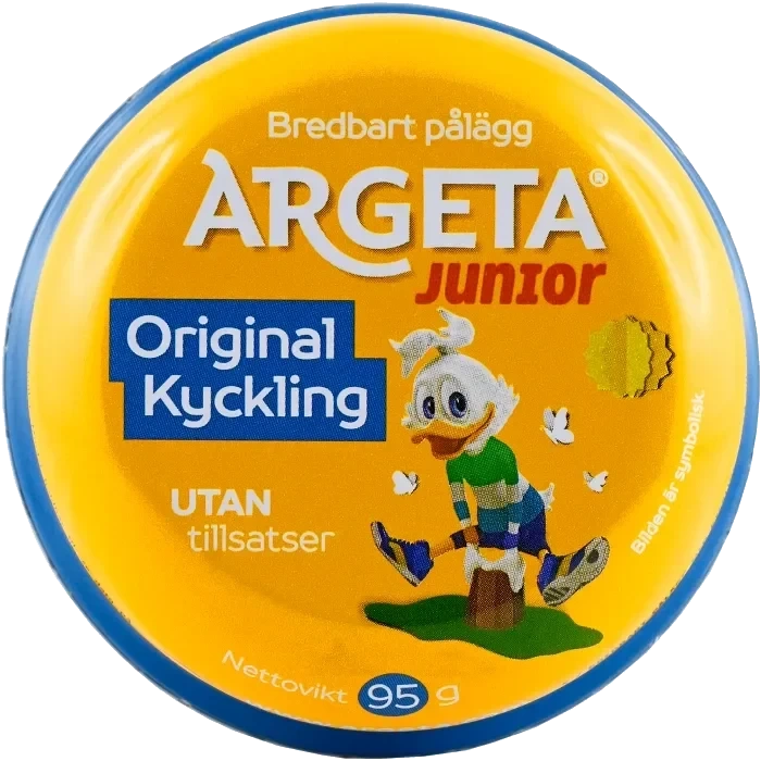 Kycklingpastej Junior Original 95g Argeta