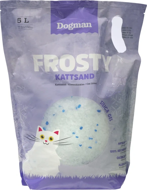 Frosty Kattesand Silicagel Dogman