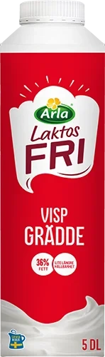 Laktosfri vispgrädde 36%