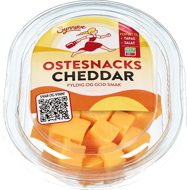 Cheddar Ternet 80g Synnøve