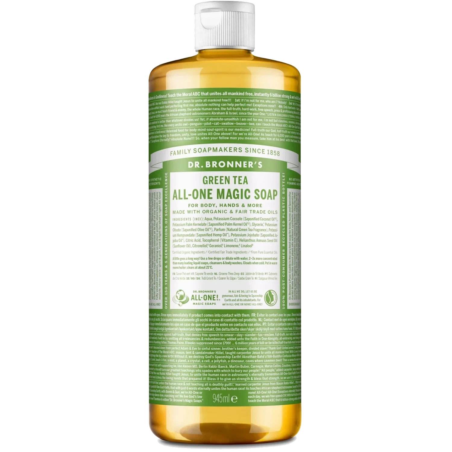 Dr. Bronner's All-One Magic Soap Green Tea