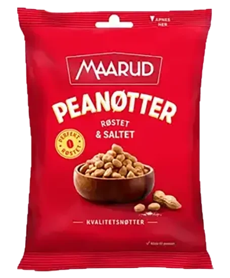 Maarud Peanøtter Saltet 300g