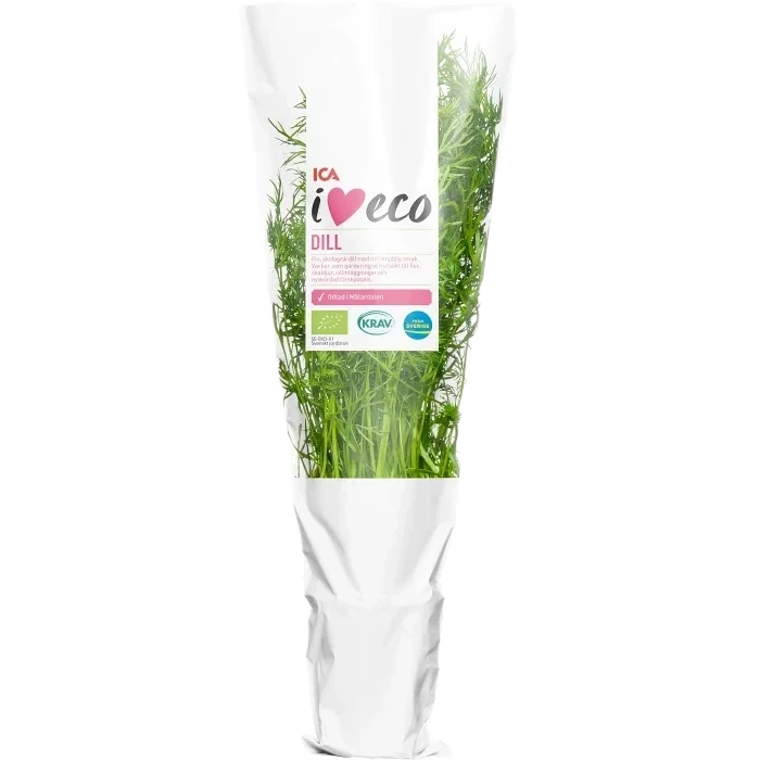 ICA I love eco Dill i kruka Ekologisk 1-p KRAV Klass 1