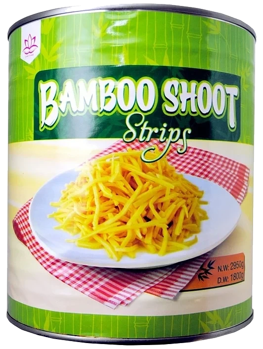 Bambusskudd i Strimler 3kg A-food