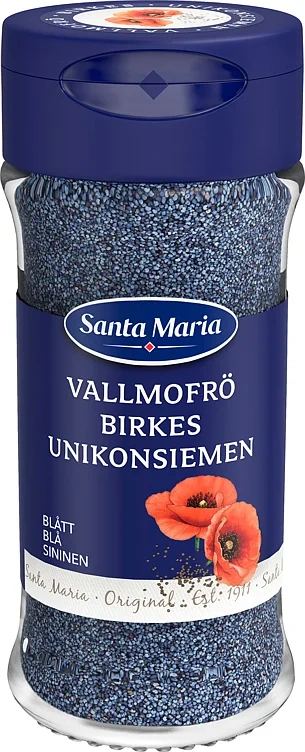 Vallmofrö Blått