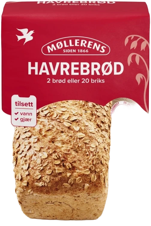 Havrebrød Melmiks 1kg Møllerens