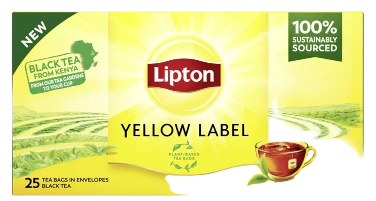 Yellow Label Tea 25pos Lipton