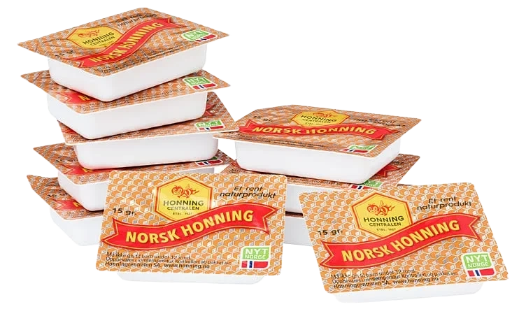 Honning Norsk Kuvert 80x15g Honningcentralen