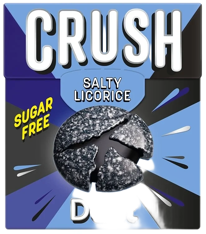 Halstabletter Crush Salty Licorice