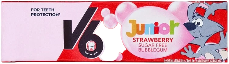 V6 junior bubblicious  22g
