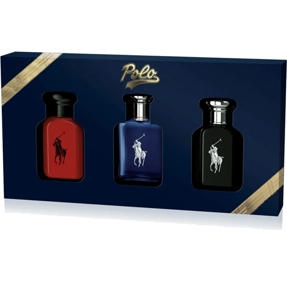 Ralph Lauren Polo Red+Blue+Green Set
