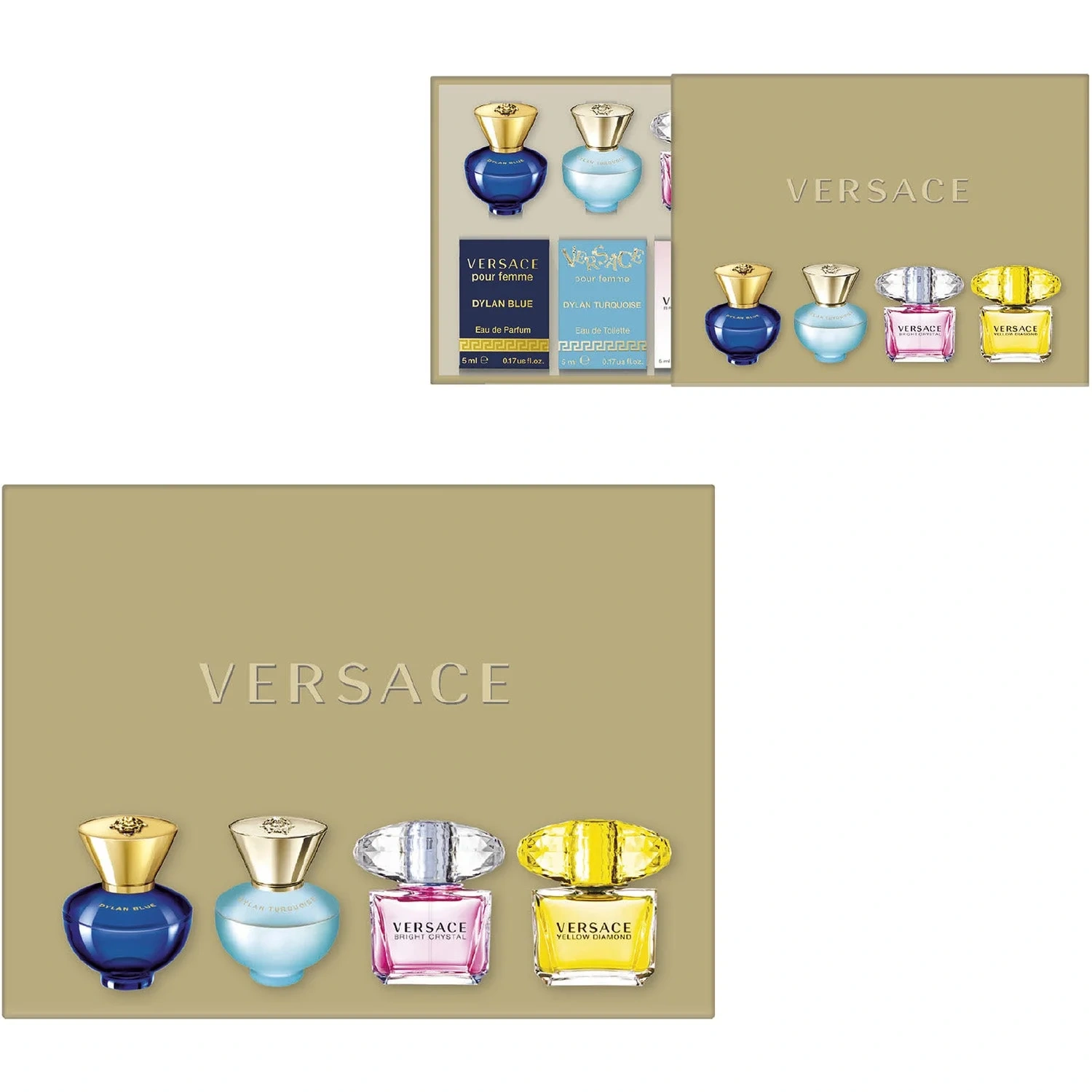 Versace 4 x Minature Women
