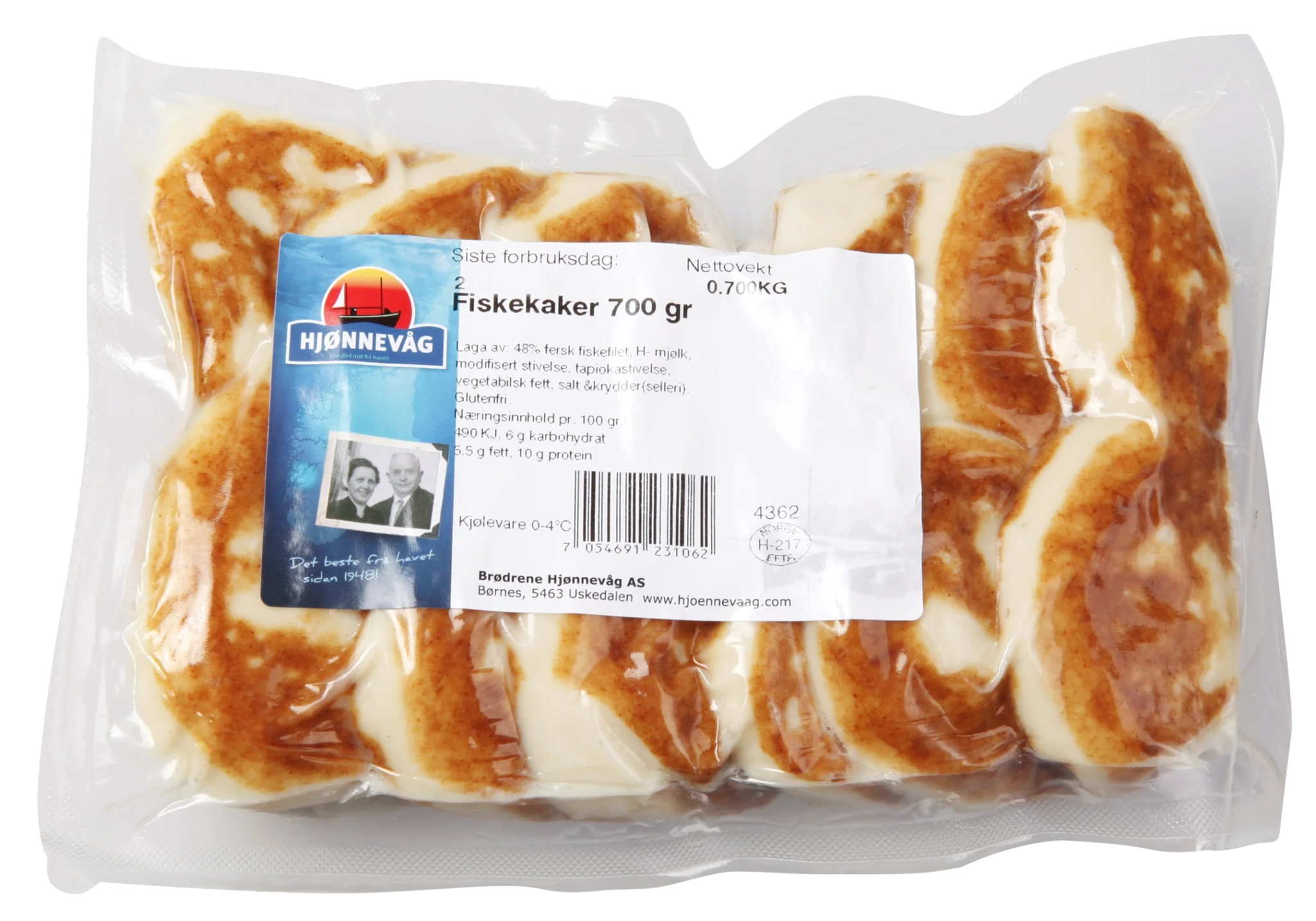Hjønnevåg Fiskekaker 700g