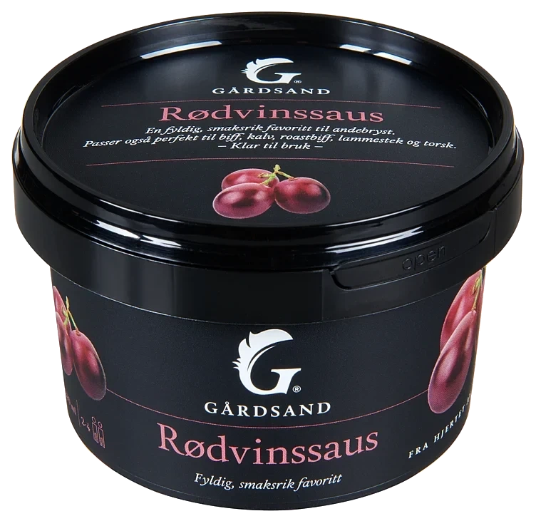 Rødvinsaus fersk 240ml