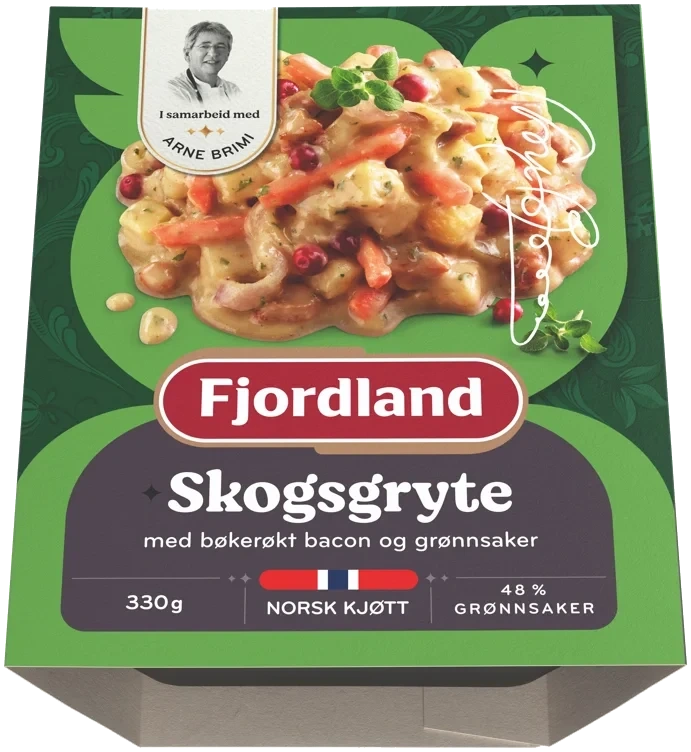 Brimis skogsgryte m/bacon i skål  330g